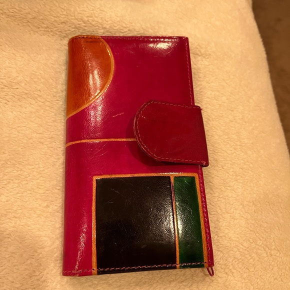 Hand crafted Colombian leather wallet - Picture 2 of 4